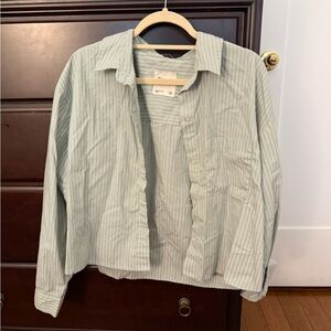 Abercrombie Oversized Collared Shirt